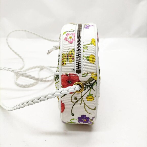 Authentic Gucci White Canvas Shoulder Bag mon962-110525 - Picture 3 of 16